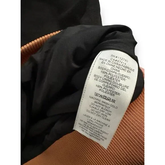 True Religion‎ Fleece Bomber Utility Jacket Mens Size L Jet Black $199